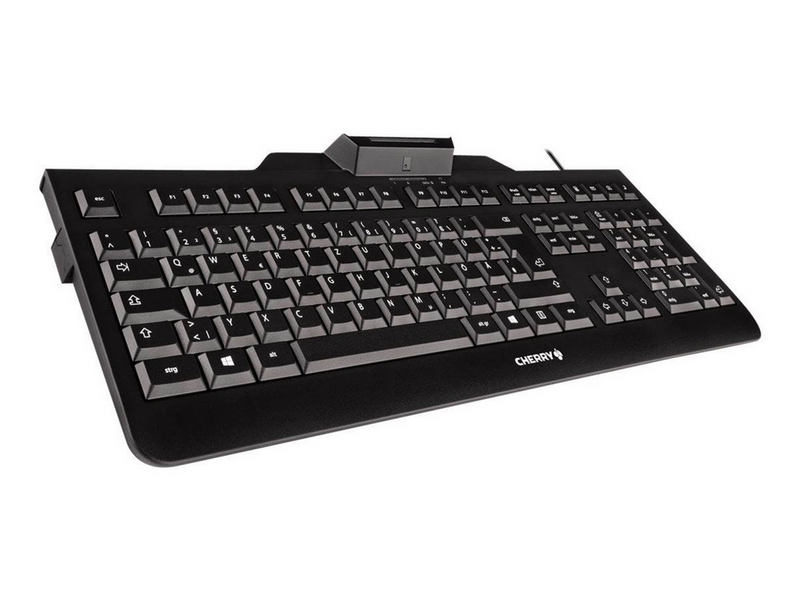 Cherry KC 1000 SC - Tastatur - Englisch (UK) - Schwarz