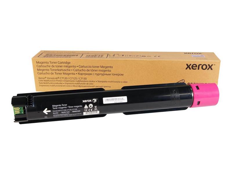 Xerox magenta original toner cartridge - Magenta | Original | 18500 Pages |