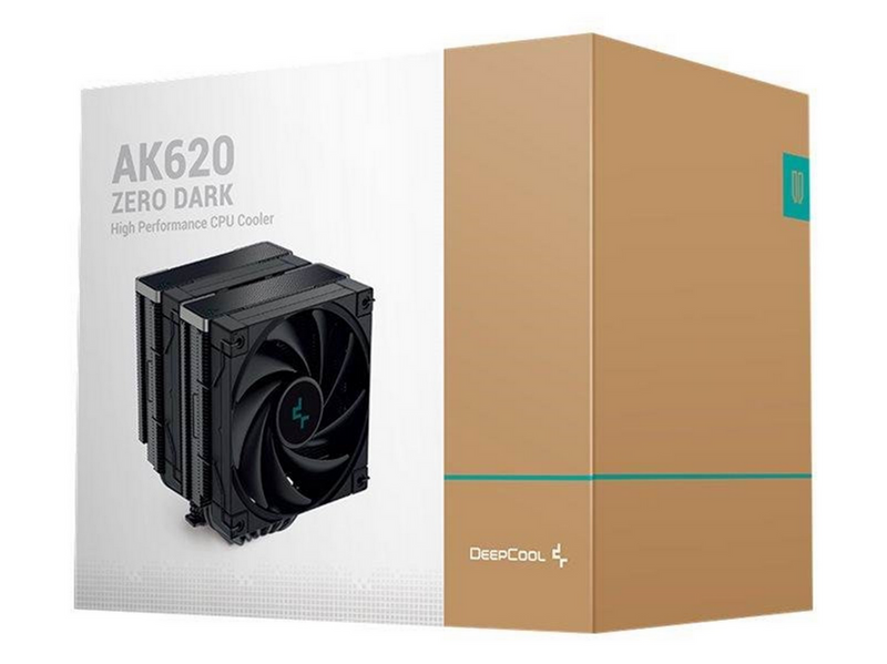 DeepCool AK620 ZERO DARK - CPU-Luftkühler - Max 28 dBA