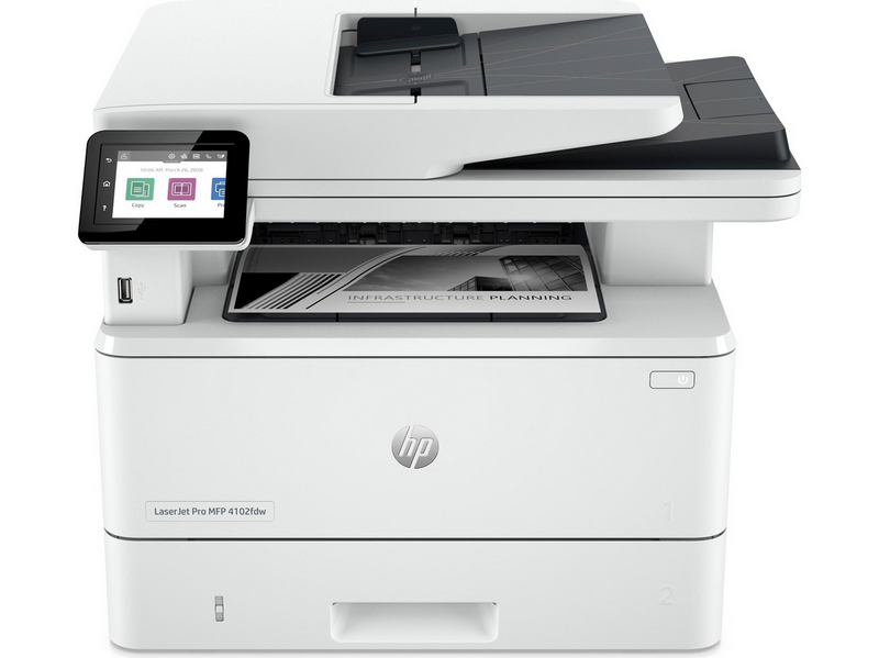 HP LaserJet Pro MFP 4102dw Mono Laser All in One Printer Multifunktion -