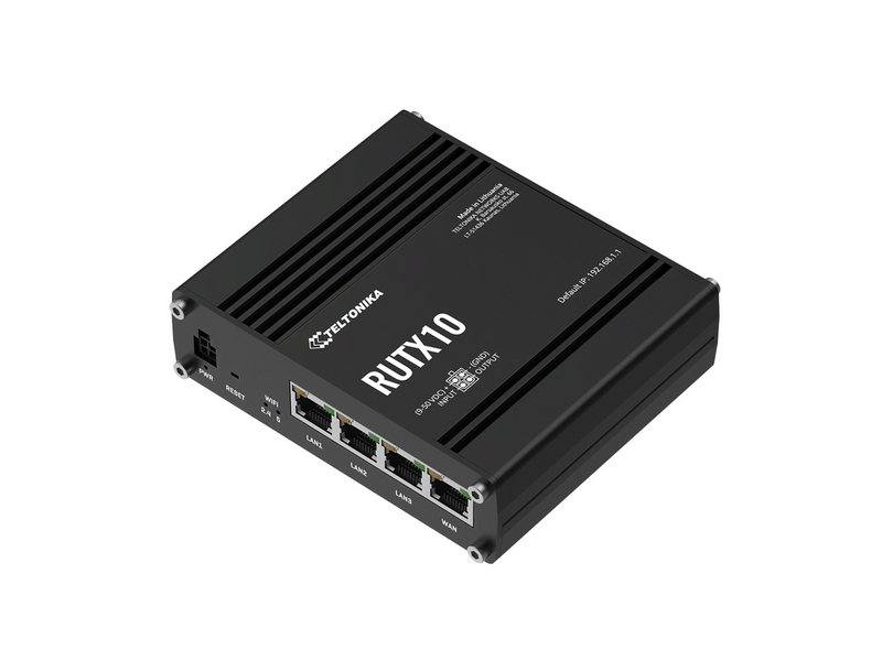 Teltonika RUTX10 Professional Ethernet Router - Wireless router Bluetooth 4.0
