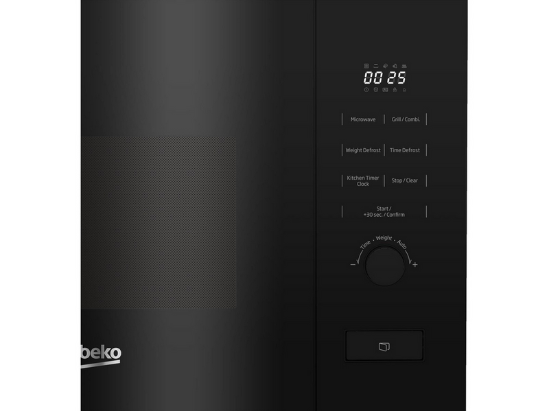 beko BMGB20212B - microwave oven with grill - built-in - black