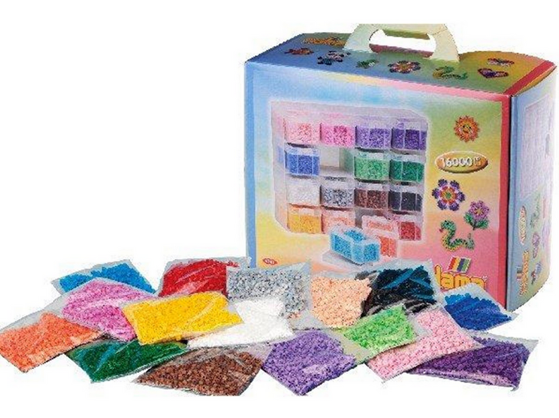 Hama Midi Storage Box Set 16 pcs incl. 16.000 beads