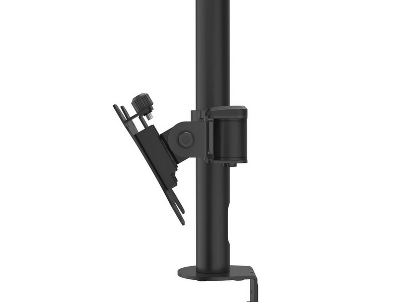 Hama mounting kit - full-motion - for 2 monitors - black