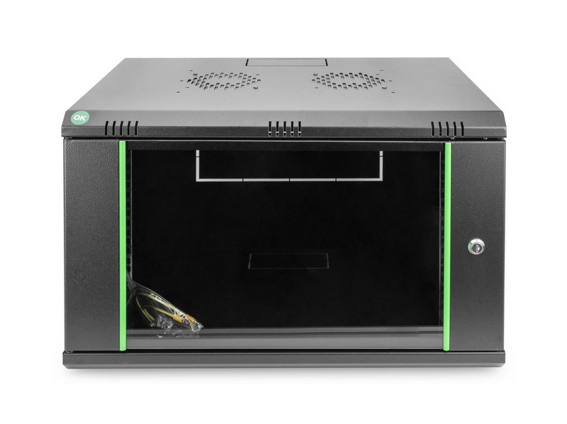 DIGITUS DN-19 07-U-EC-SW - 7U - Wall Mount Rack Cabinet