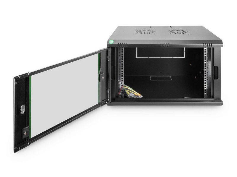 DIGITUS DN-19 07-U-EC-SW - 7U - Wall Mount Rack Cabinet