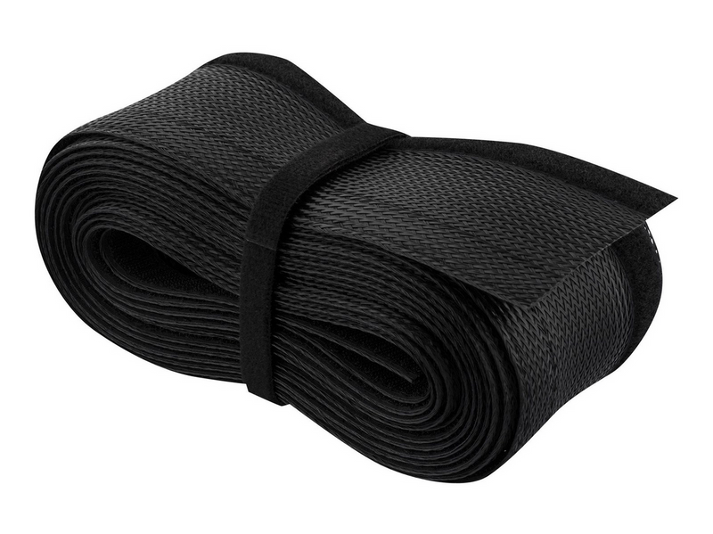 Deltaco Nylon Cable Sorting Stocking 3 m Black