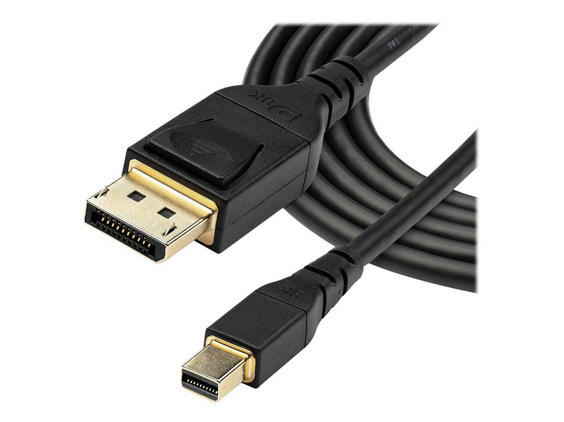 StarTech.com VESA Mini DisplayPort to DisplayPort 1.4 - 2m - Black