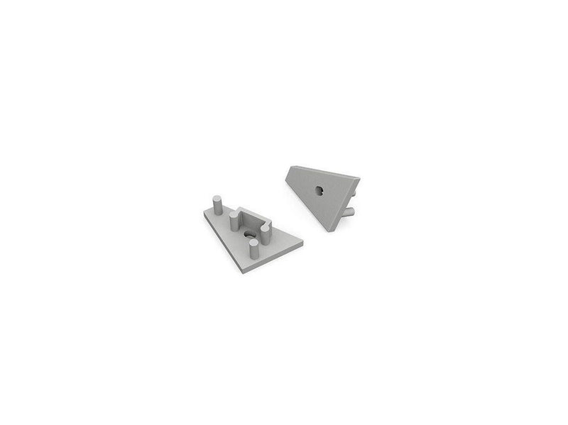 Light Solutions Aluminiumsprofil - Model C til Philips Hue og WiZ - Sort