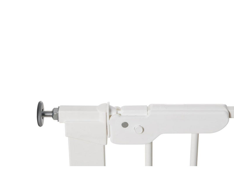 BabyDan Premier Safety Gate with 6 Extensions White 112-119.3 cm