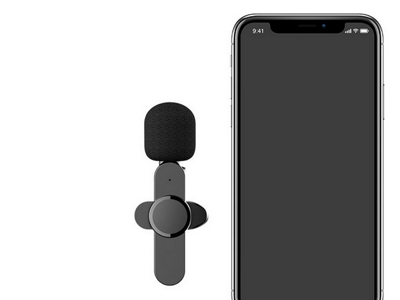 Lippa Dual Wireless Lavalier Microphone With USB-C Connector