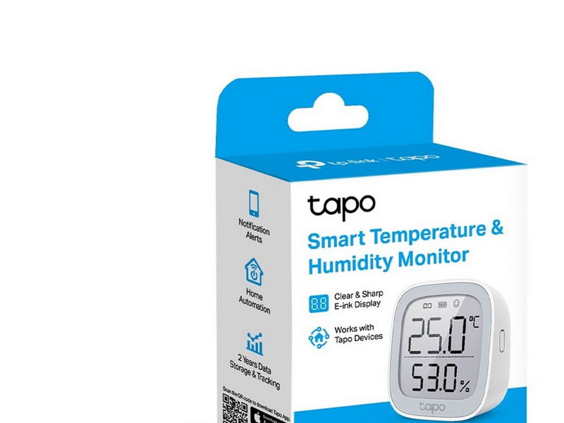 TP-Link Tapo T315 Smart Temperature & Humidity Monitor (Tapo Hub Required)