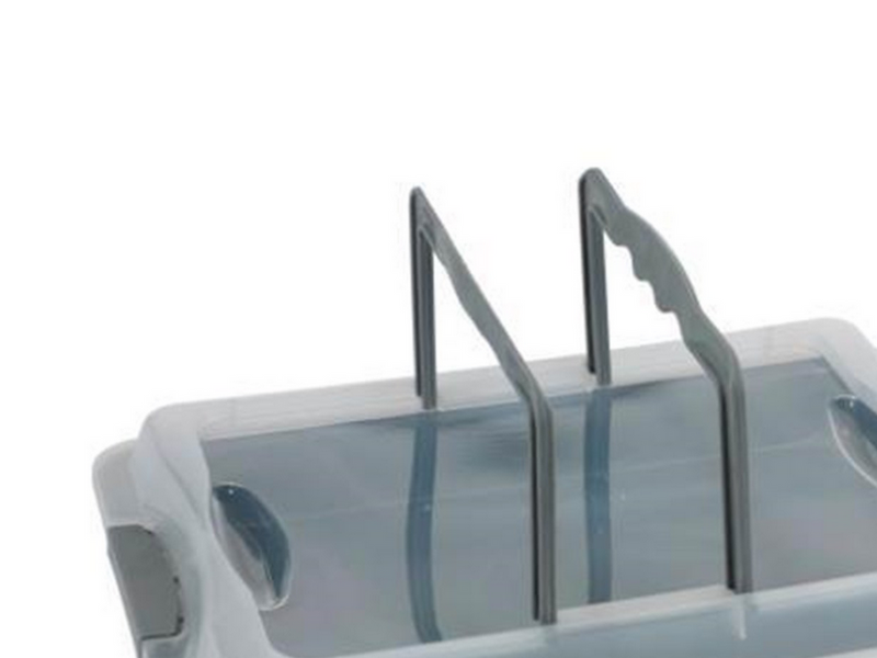 Funktion Backblech Baking pan with lid 42x29 cm grey