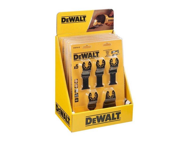 Dewalt 5PC MULTI-TOOL OSC. BLADE SET DT20732