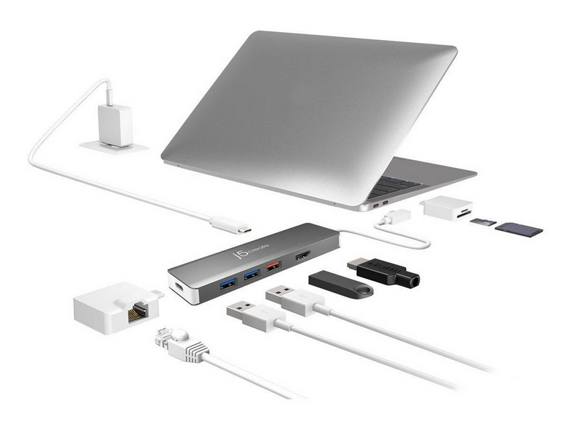 j5create USB-C Modular Multi-Adapter (Includes 2 Kits)
