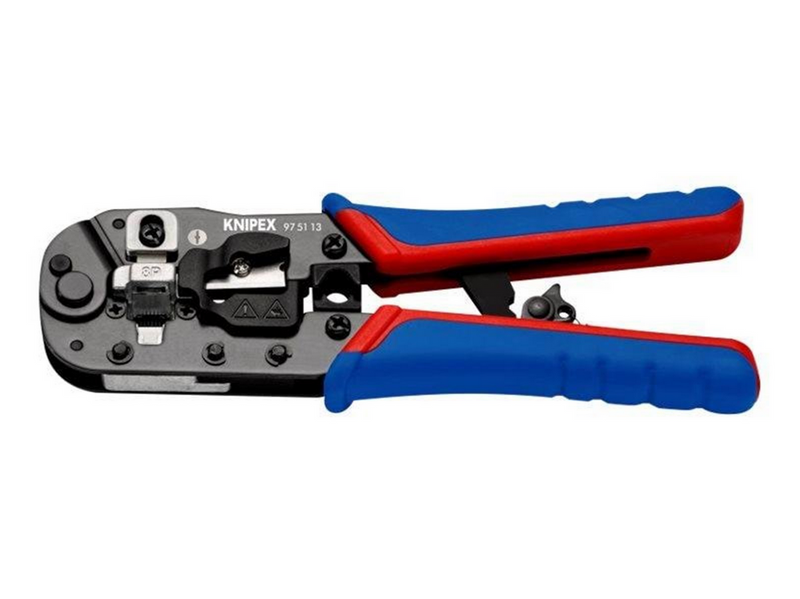 KNIPEX crimp tool - for RJ45 western plugs