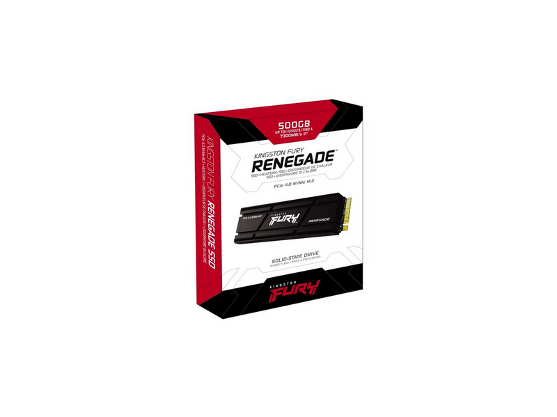Kingston FURY Renegade SSD - 1TB - Mit Kühlkörper - M.2 2280 - PCIe 4.0