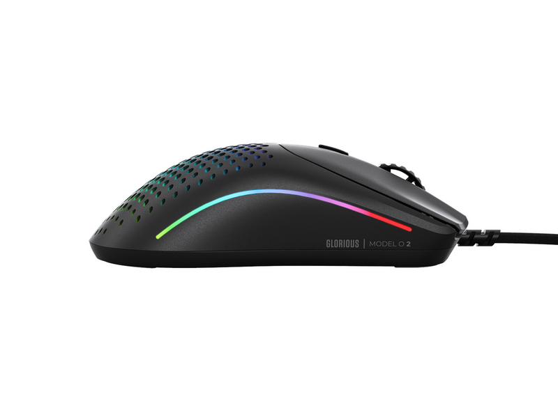 Glorious Model O 2 - Matte Black - Gaming Maus (Schwarz mit RGB)
