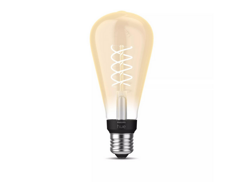 Philips Hue Filament Edison ST72 7W White Filament E27