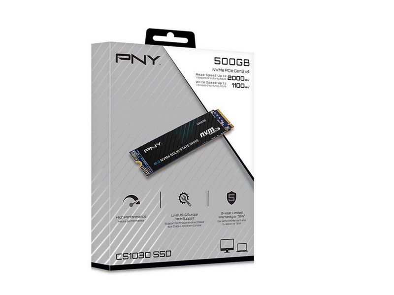 PNY CS1030 M.2 NVMe - 500GB