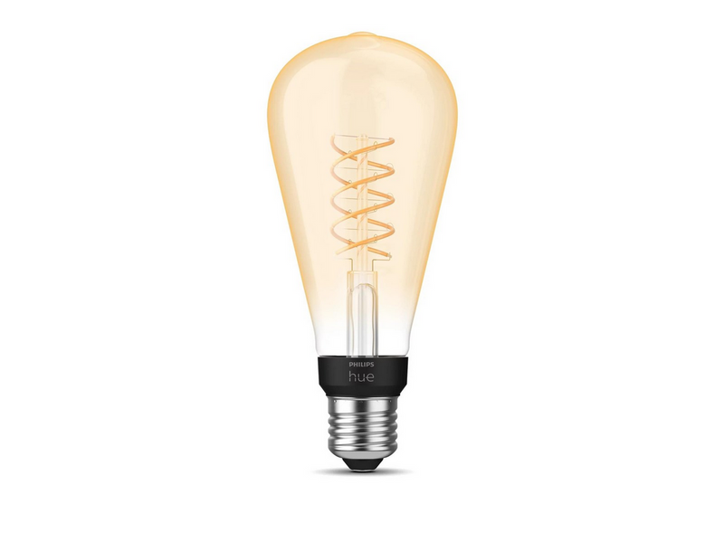 Philips Hue Filament Edison ST72 7W White Filament E27