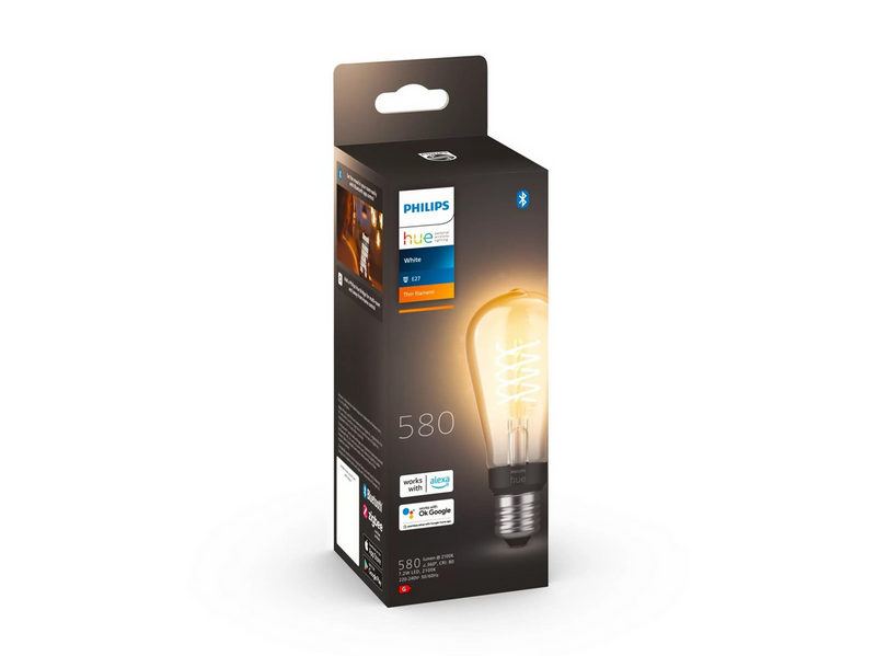 Philips HueW 7W Fil ST64 E27 EUR