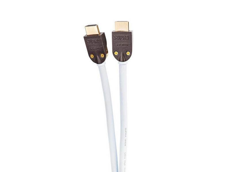 Supra HDMI 2.1 - 1.5m - Blau - 8K - Kabel mit abnehmbarem Steckergehäuse