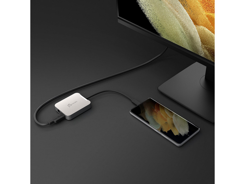 j5create 5-in-1 Multi-Port Adapter (with Ethernet and PD)