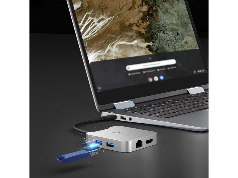 j5create 5-in-1 Multi-Port Adapter (with Ethernet and PD)