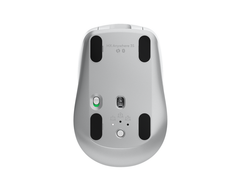Logitech MX Anywhere 3S - Pale Grey - Maus (Grau)