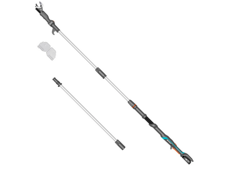 Gardena Akku-Teleskop-Baumschere HighCut 360/18V P4A Ready-To-Use Set