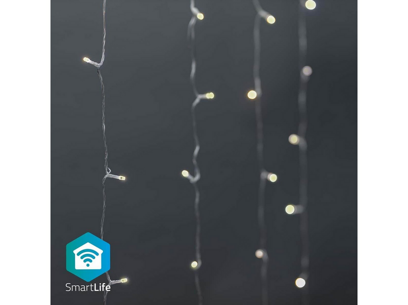 Nedis SmartLife Stringlight/Decorative LED Curtains - 3x3 meter