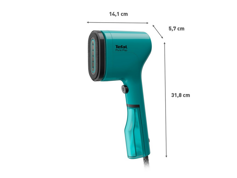 Tefal Handdampfgerät Pure Pop Garment Steamer Green
