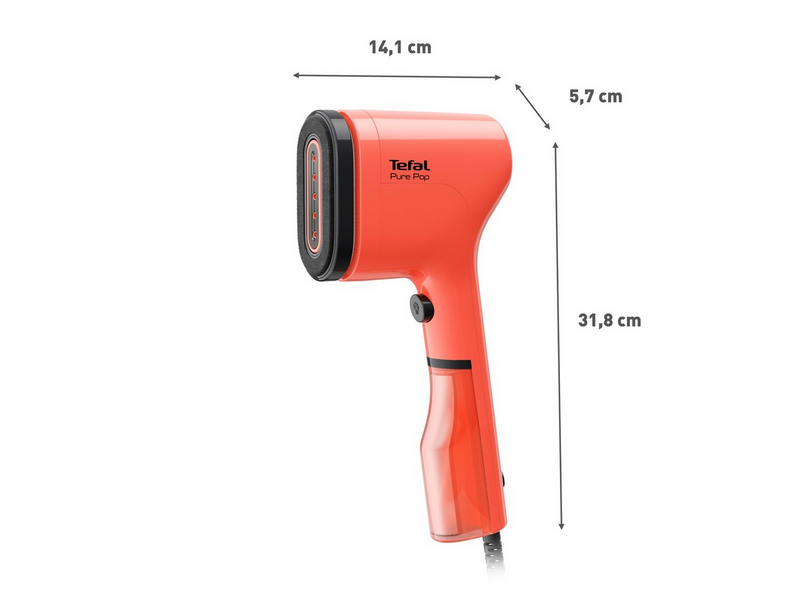 Tefal Handdampfgerät Pure Pop Garment Steamer Coral