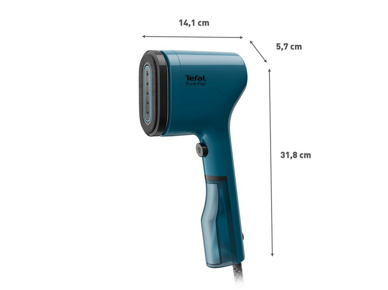 Tefal Handdampfgerät Pure Pop Garment Steamer Blue