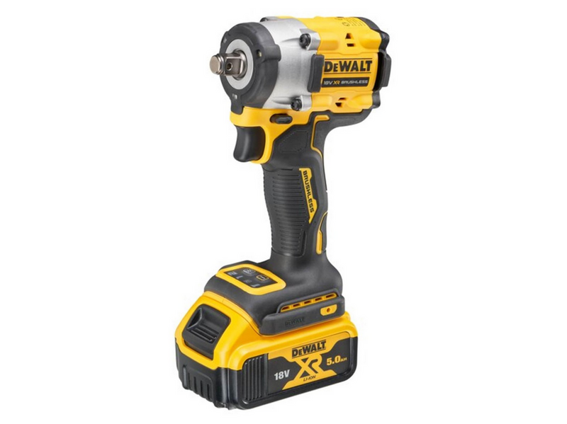 Dewalt slagnøgle 18V XR DCF921P2T-QW inkl. 2x5.0A