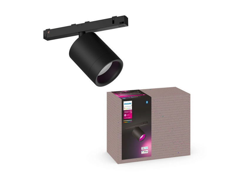Philips Hue Perifo Cylinder Spotlight - Black