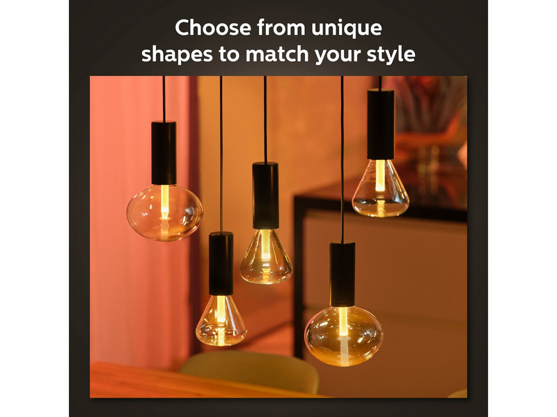 Philips Hue Lightguide G125 E27 Globe Bulb - 1-Pack