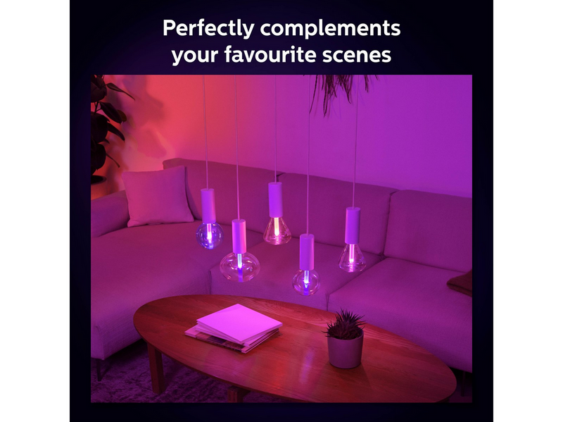 Philips Hue Lightguide G125 E27 Globe Bulb - 1-Pack