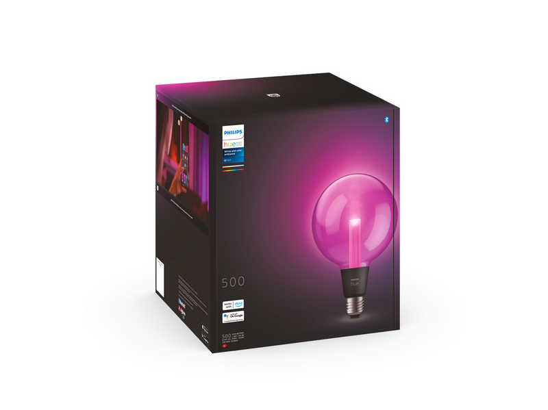 Philips Hue Lightguide G125 E27 Globe Bulb - 1-Pack
