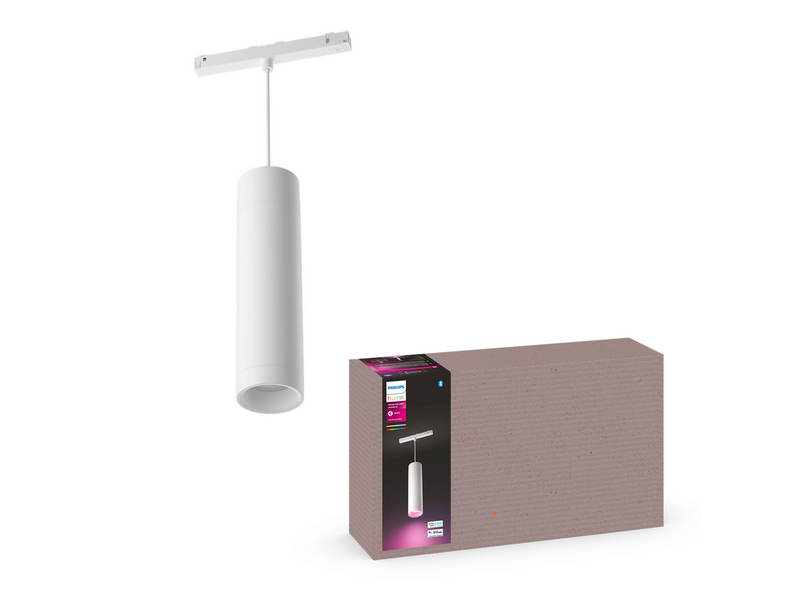 Philips Hue Perifo Ceiling Pendant Cylinder Lamp - White