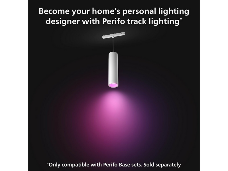 Philips Hue Perifo Ceiling Pendant Cylinder Lamp - White