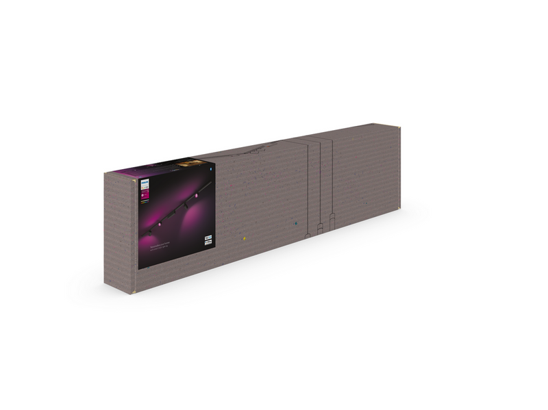 Philips Hue Perifo Ceiling Set - 4 Cylinder Spots - Black