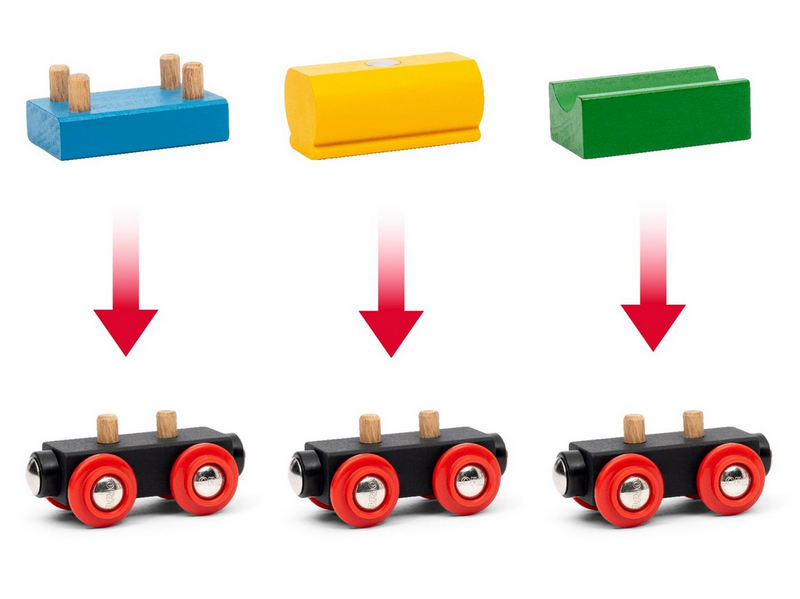 Brio BRIO 65 Jahre Holzeisenbahn Jubiläums-Zugset