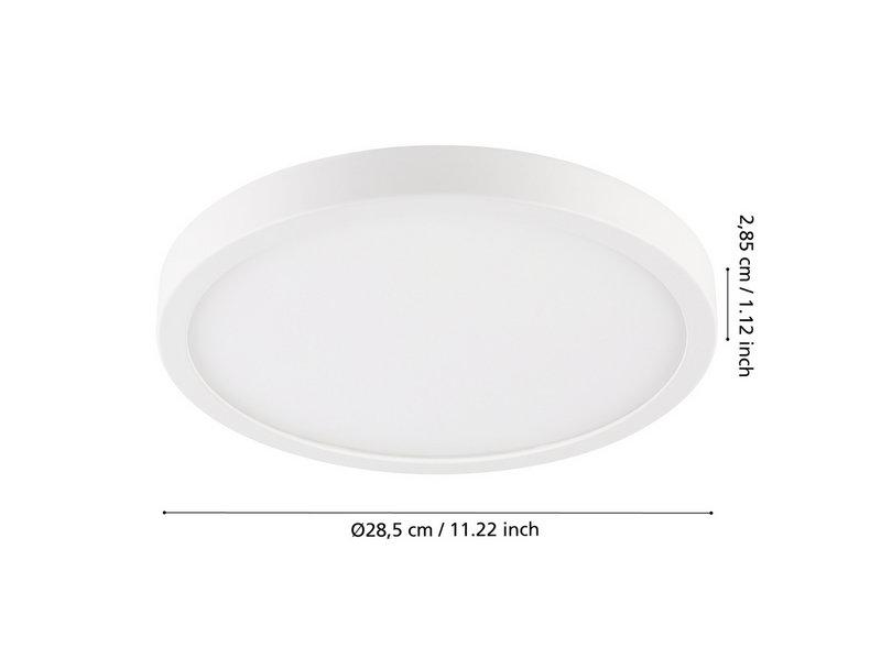 EGLO ARGOLIS 2 ceiling Ø285 mm white