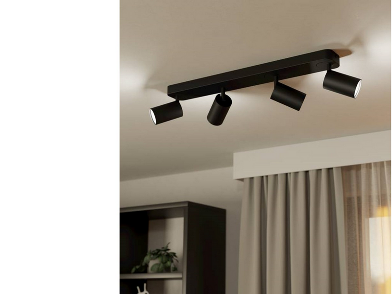 EGLO TELIMBELA-Z spots 4x345 lumen black