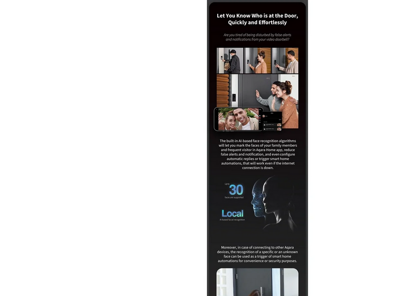 Aqara Smart Video Doorbell - G4