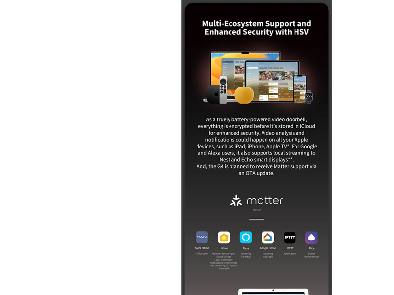 Aqara Smart Video Doorbell - G4