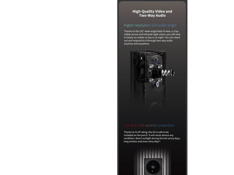 Aqara Smart Video Doorbell - G4