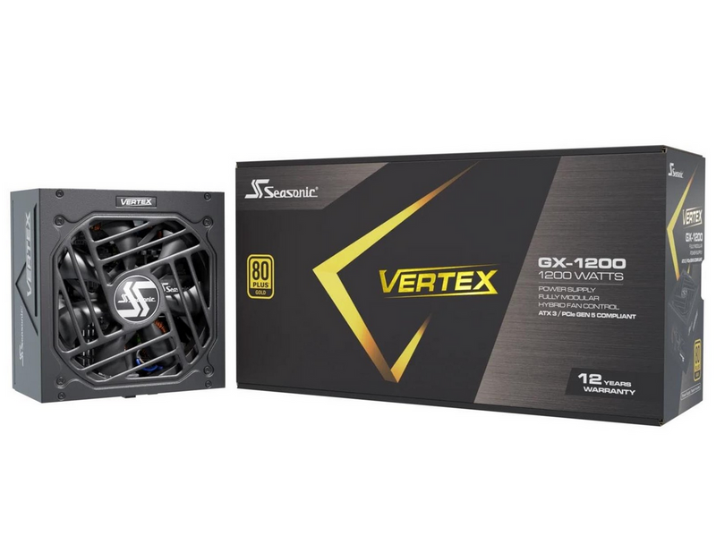 Seasonic Vertex GX 1200 Netzteile - 1200 Watt - 135 mm - ATX 3.1 - 80 Plus Gold